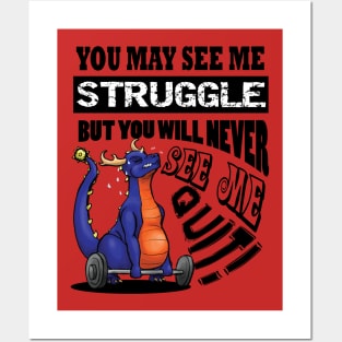 Struggle to Success Posters and Art